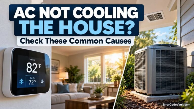 Air Conditioner Not Cooling the House? Check These Causes