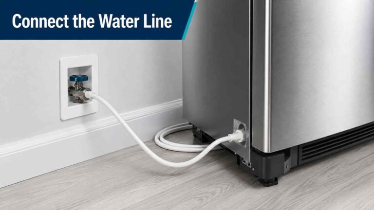 How to Hook Up a Water Line to a Refrigerator Safely