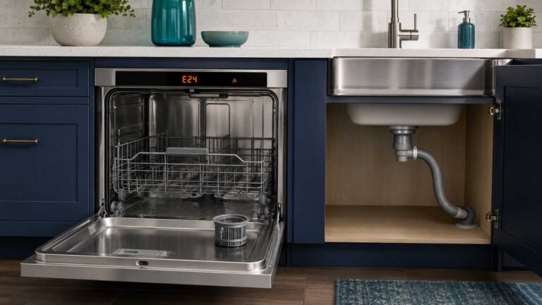 Bosch Dishwasher E24 Error Code: Meaning and Safe Fixes