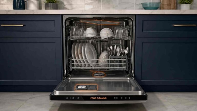 Dishwasher Not Cleaning Dishes Properly