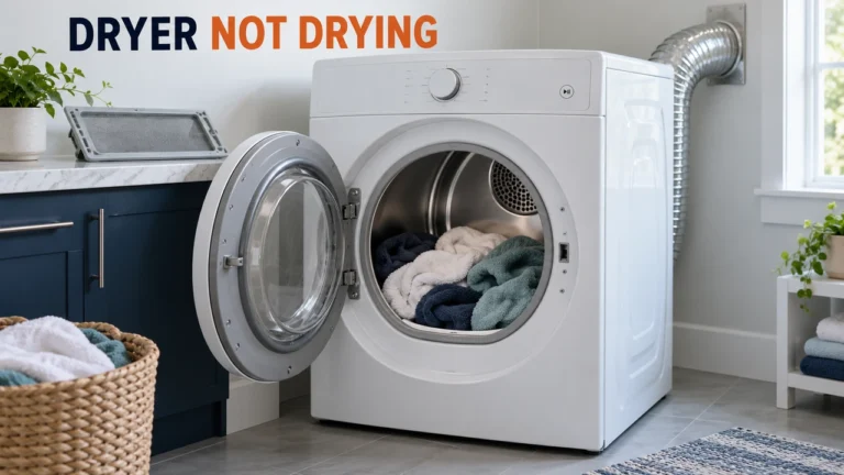 Clothes Dryer Not Drying? Check Airflow and Load First